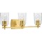 Progress Lighting Adley Collection Three-Light Bath & Vanity P300156-012 - alternate 1